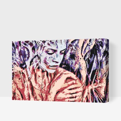 Paint by Number - Woman between Roots