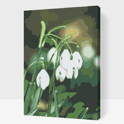 Paint by Number - Lilies of the Valley