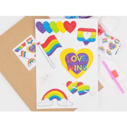 Diamond stickers - Pride