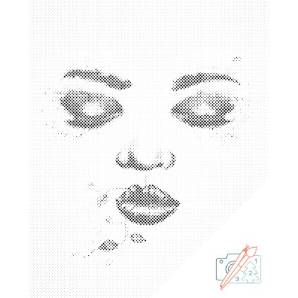 Dotting points - Face Art