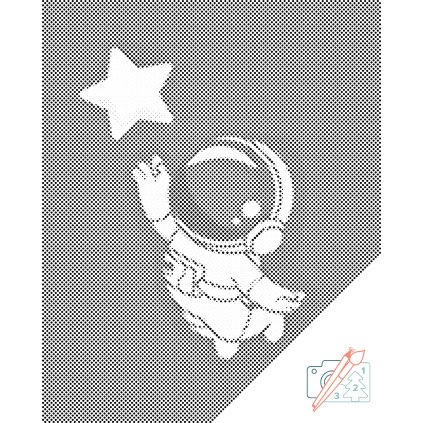 Dotting points - Astronaut Within Reach of a Star
