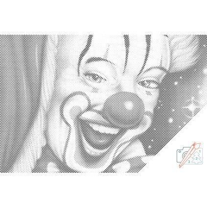Dotting points - Cheerful Clown