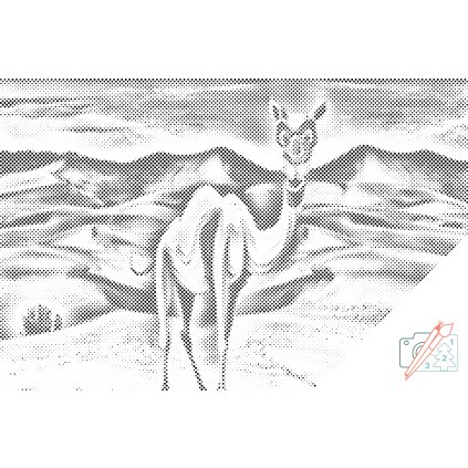 Dotting points - Camel in the Desert