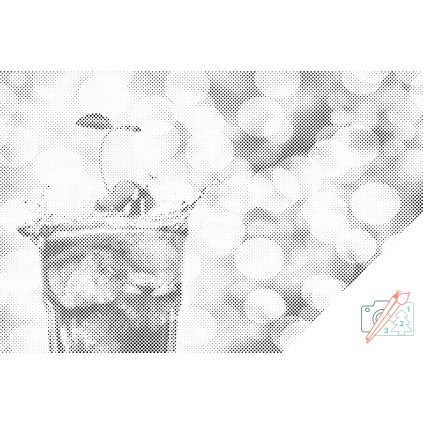 Dotting points - Cherry in an Iced Drink