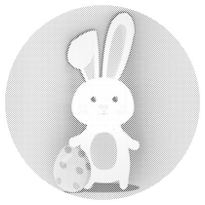 Dotting points - Easter Bunny 