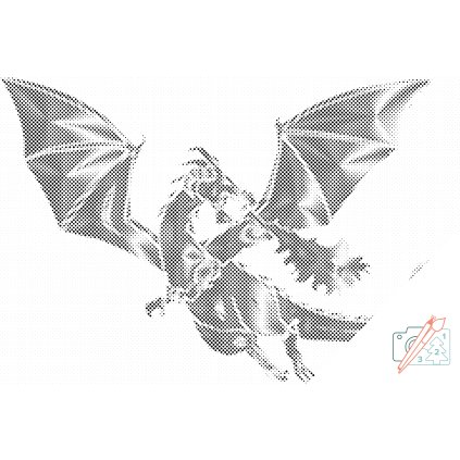 Dotting points - Fiery dragon