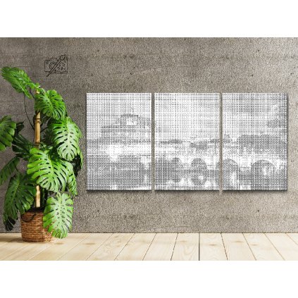 Dotting points - Castel Sant'Angelo in Rome (set of 2)