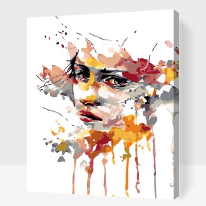 Paint by Number - Mysterious Face