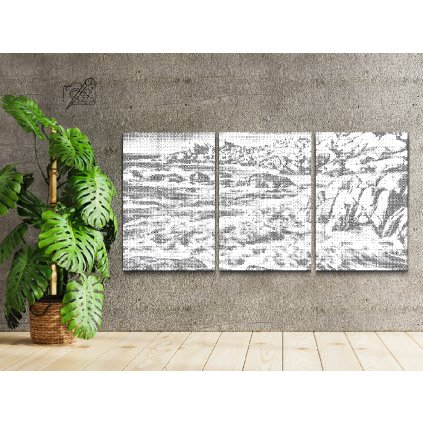 Dotting points - Rocky shore (set of 3)