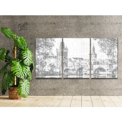 Dotting points - Charles bridge (set of 3)