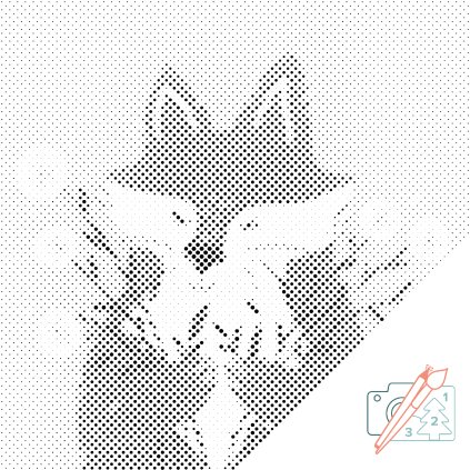 Dotting points - Foxy with dandelions