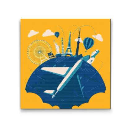 Diamond Painting - Travelling all over the world 