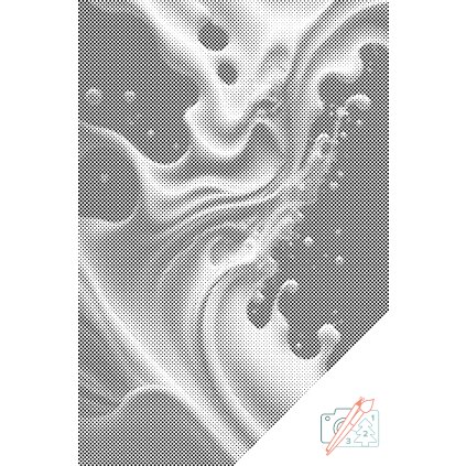 Tečkování - Šplouchanec od barvy