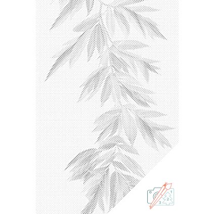 Tečkování - Okrasné listy