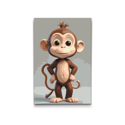 M2_Painting_by_Numbers_-_Monkey_for_children