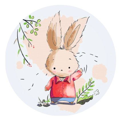 Paint by Number - Cute Bunny