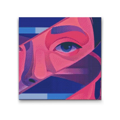 Diamond Painting - Mysterious Face 2