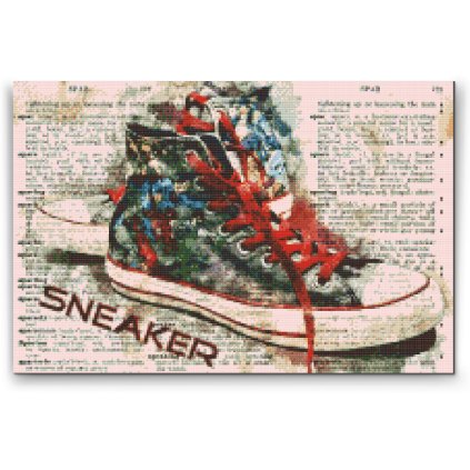 Diamond Painting - Converse Sneakers