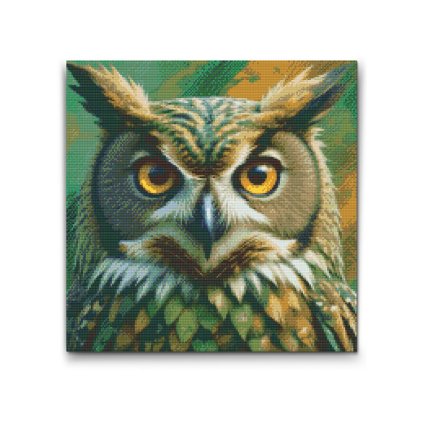 M2_Diamond_Paintings_-_Owl_in_shades_of_muted_green