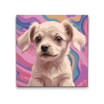 M2_Painting_by_Numbers_-_Puppy_in_shades_of_pink