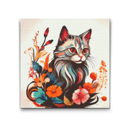 M2_Diamond_Paintings_-_Cat_surrounded_by_Flowers