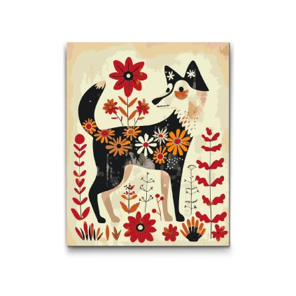 M2_Painting_by_Numbers_-_Nordic_Folk_Art_-_Fox