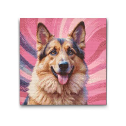 M2_Diamond_Paintings_-_German_Shepherd_in_shades_of_pink