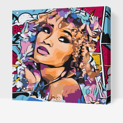 Paint by Number - Latino Girl