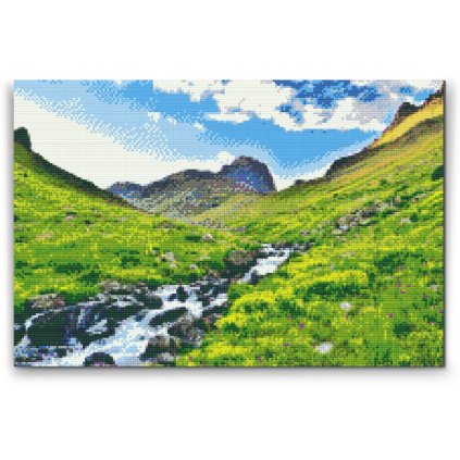 Diamond Painting - Mountain Stream