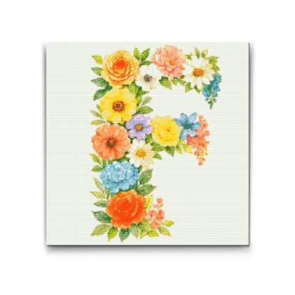 M2_Diamond_Paintings_-_Letter_F_-_Floral_Pattern