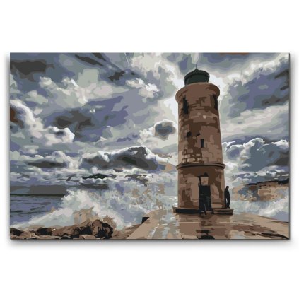 Peinture par numéros - Phare de Cordouan - France