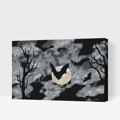 Paint by Number - Haunted Forest