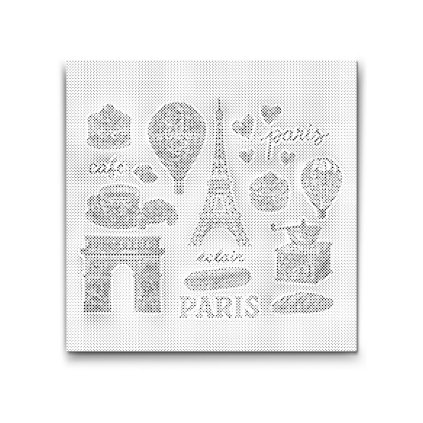 Pointillage - Motifs joyeux de France