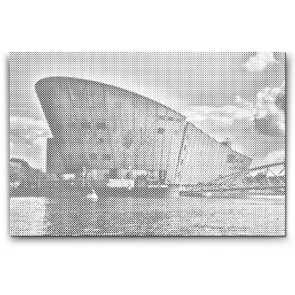 Pointillage - Musée Nemo, Amsterdam - Pays-Bas