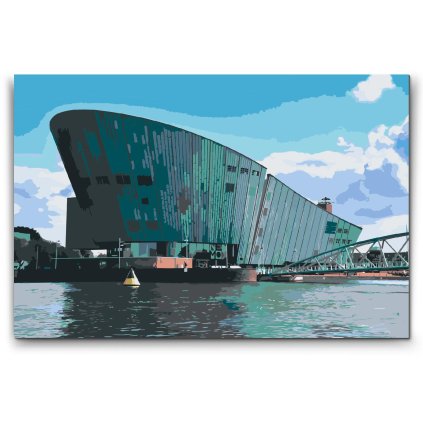 Peinture par numéros - Musée Nemo, Amsterdam - Pays-Bas