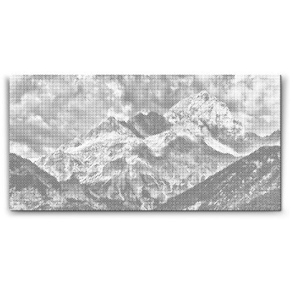 Pointillage - Alpes, mont Triglav - Slovénie