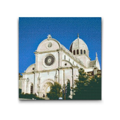 Broderie diamant - Cathédrale Saint-Jacques, Šibenik - Croatie