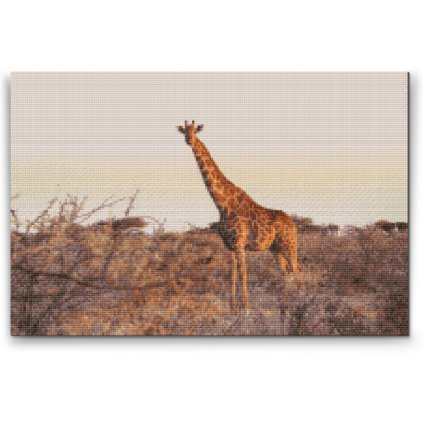 Diamond Painting - Giraffe in the Wild