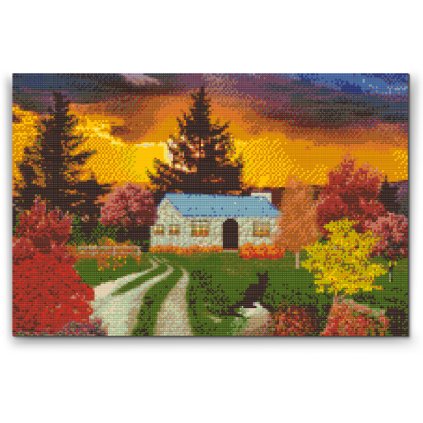 Diamond Painting - House in the nature