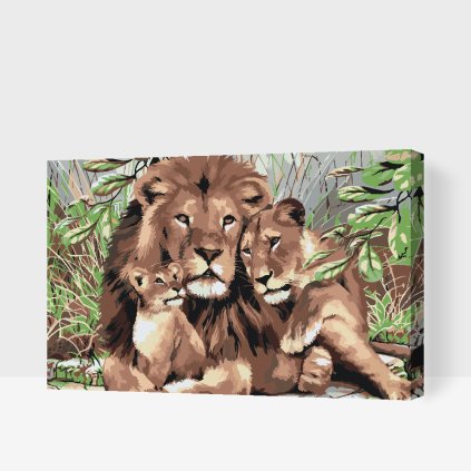 Paint by Number - Lion King