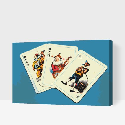 Paint by Number - Joker Cards