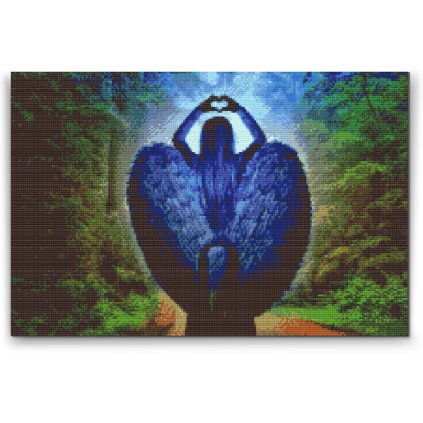 Diamond Painting - Angel Spreading Love