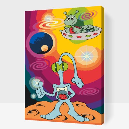Paint by Number - Aliens