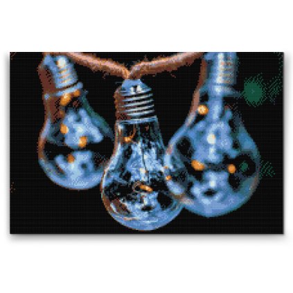 Diamond Painting - Light Bulbs