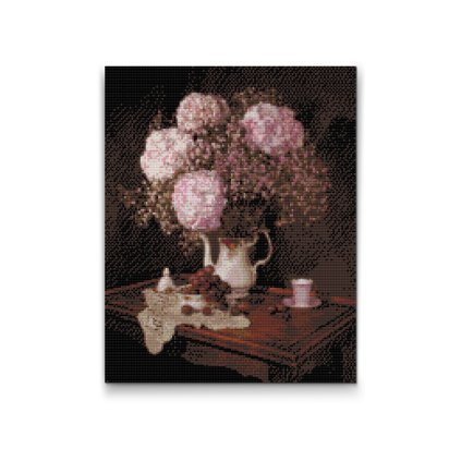 Diamond Painting - Bouquet of Hydrangeas