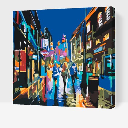 Paint by Number - Women in the Town