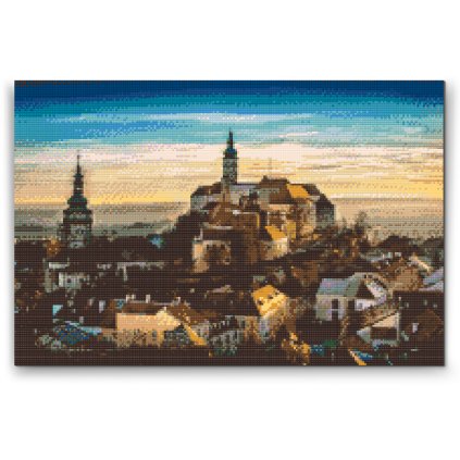 Diamond Painting - Mikulov, Czech Republic
