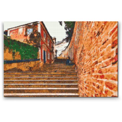 Diamond Painting - Castle Stairs
