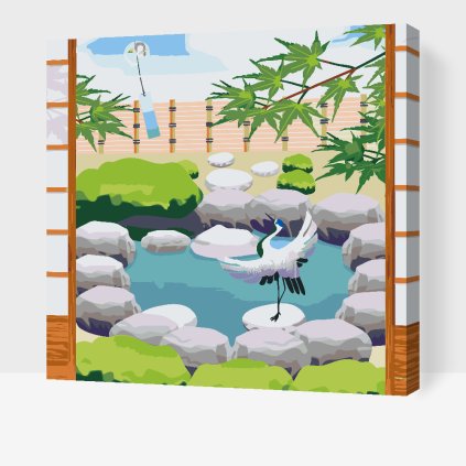 Paint by Number - Japanese Background