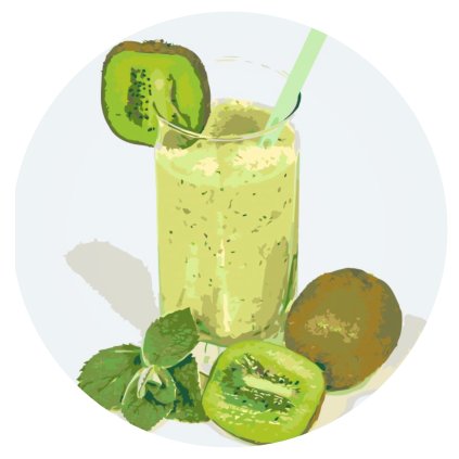 Paint by Number - Fresh Smoothie